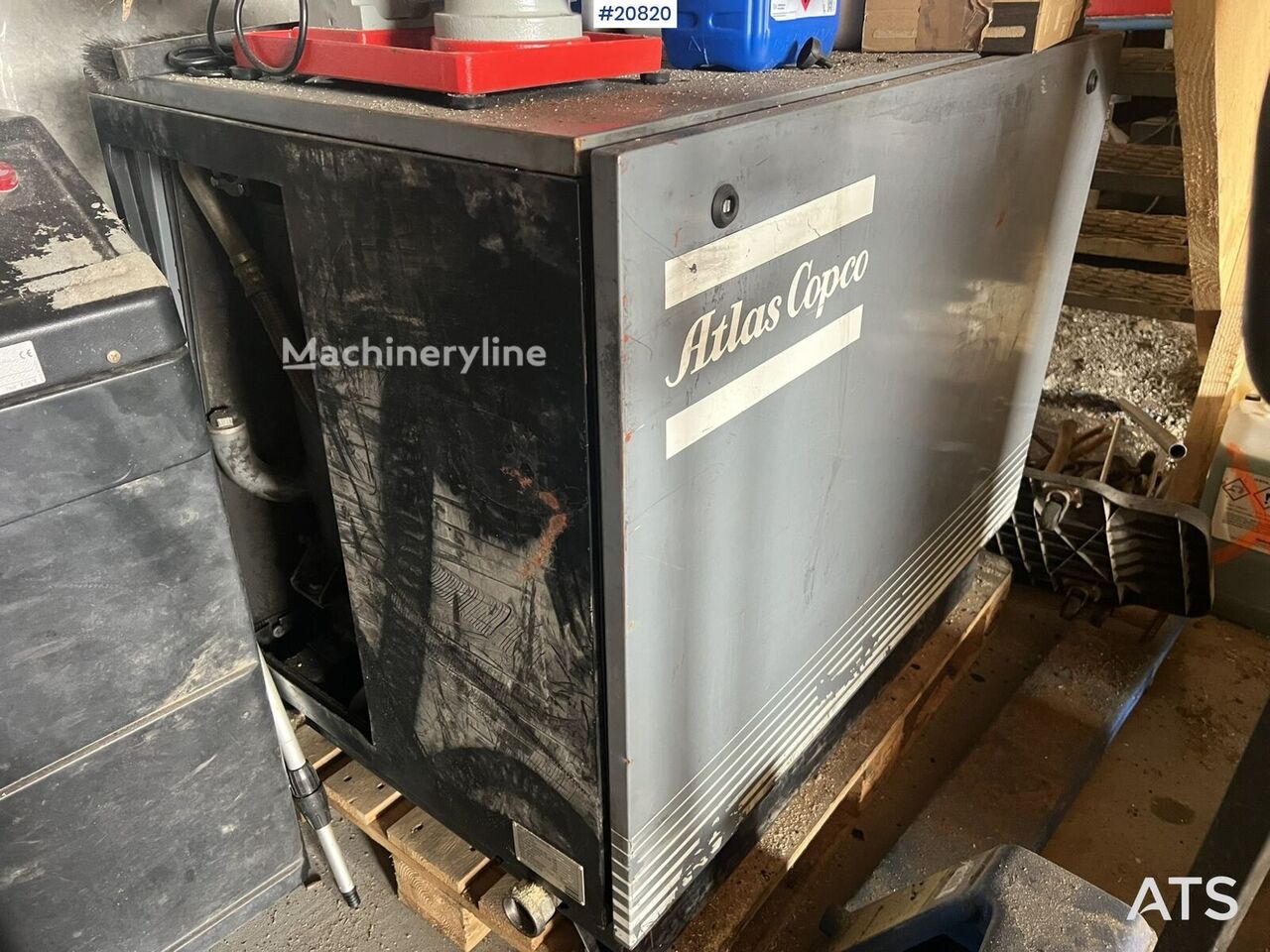 Máy nén khí tĩnh Atlas Copco GA 118 compressor unknown condition để bán | Machineryline VN Máy nén khí tĩnh Atlas Copco GA 118 compressor unknown condition - Machineryline