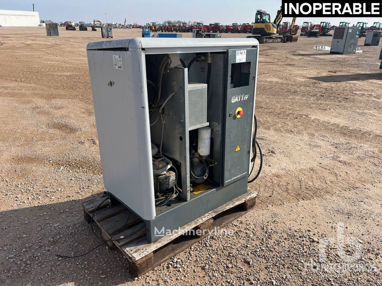 compresseur fixe Atlas Copco GA11C Compresseur A Air (Inoperable)