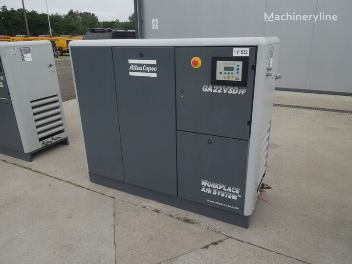 ضاغط ثابت Atlas Copco GA22VSDFF