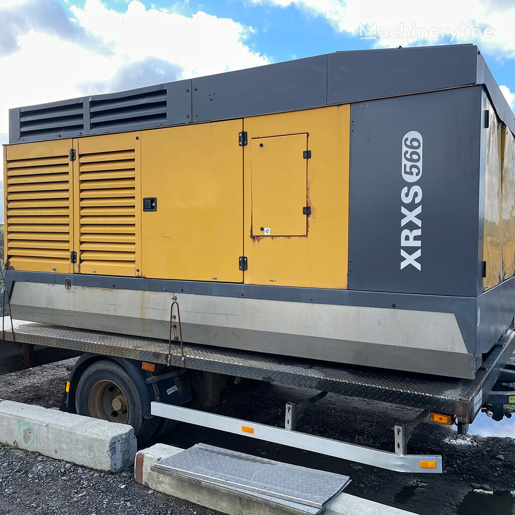 Atlas Copco XRXS566, 2007 stationary compressor