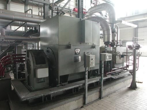 Ensival-ACEC electro generator stationärer Kompressor