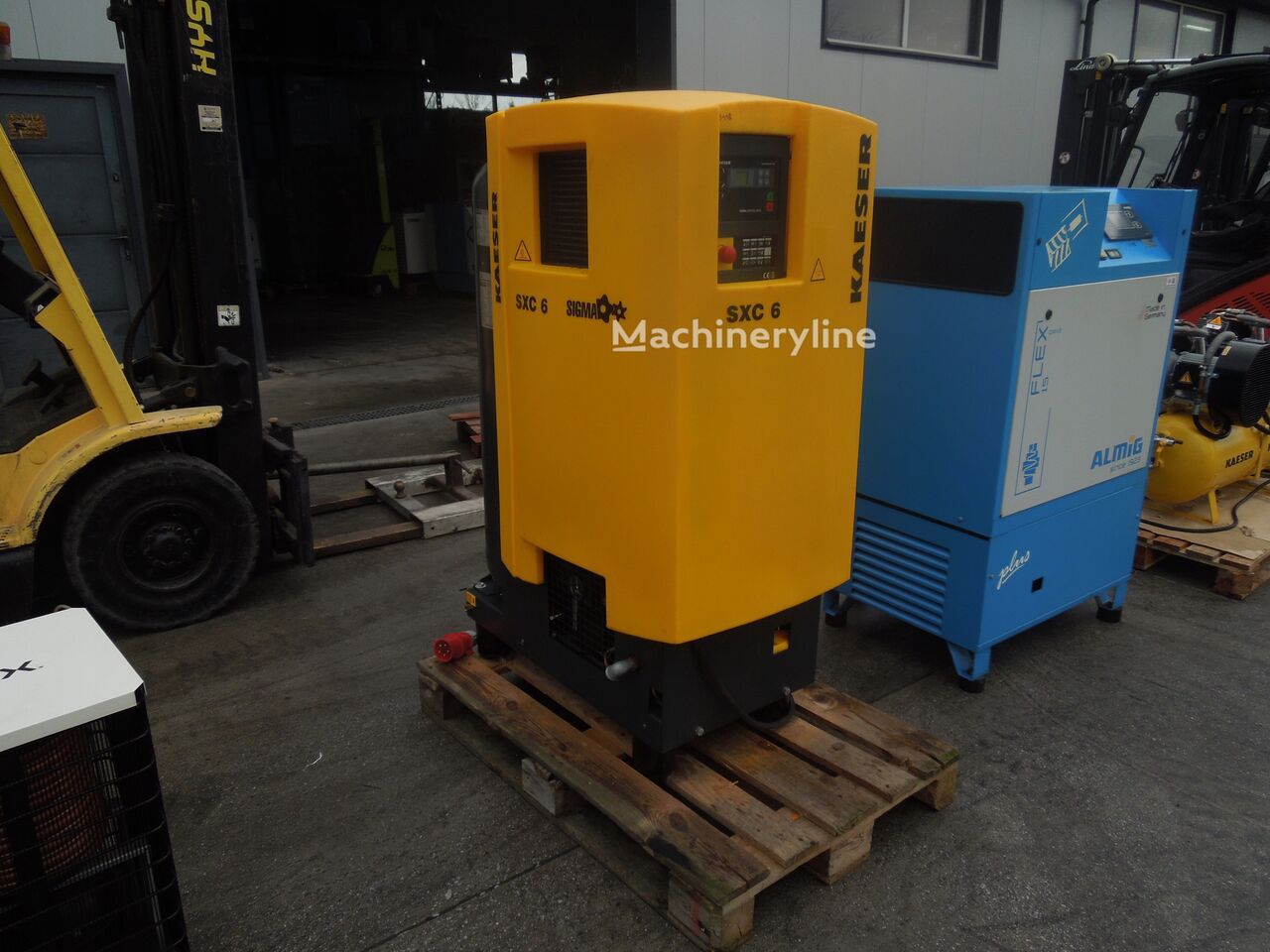 Стационарен компресор Kaeser SXC6 - Machineryline