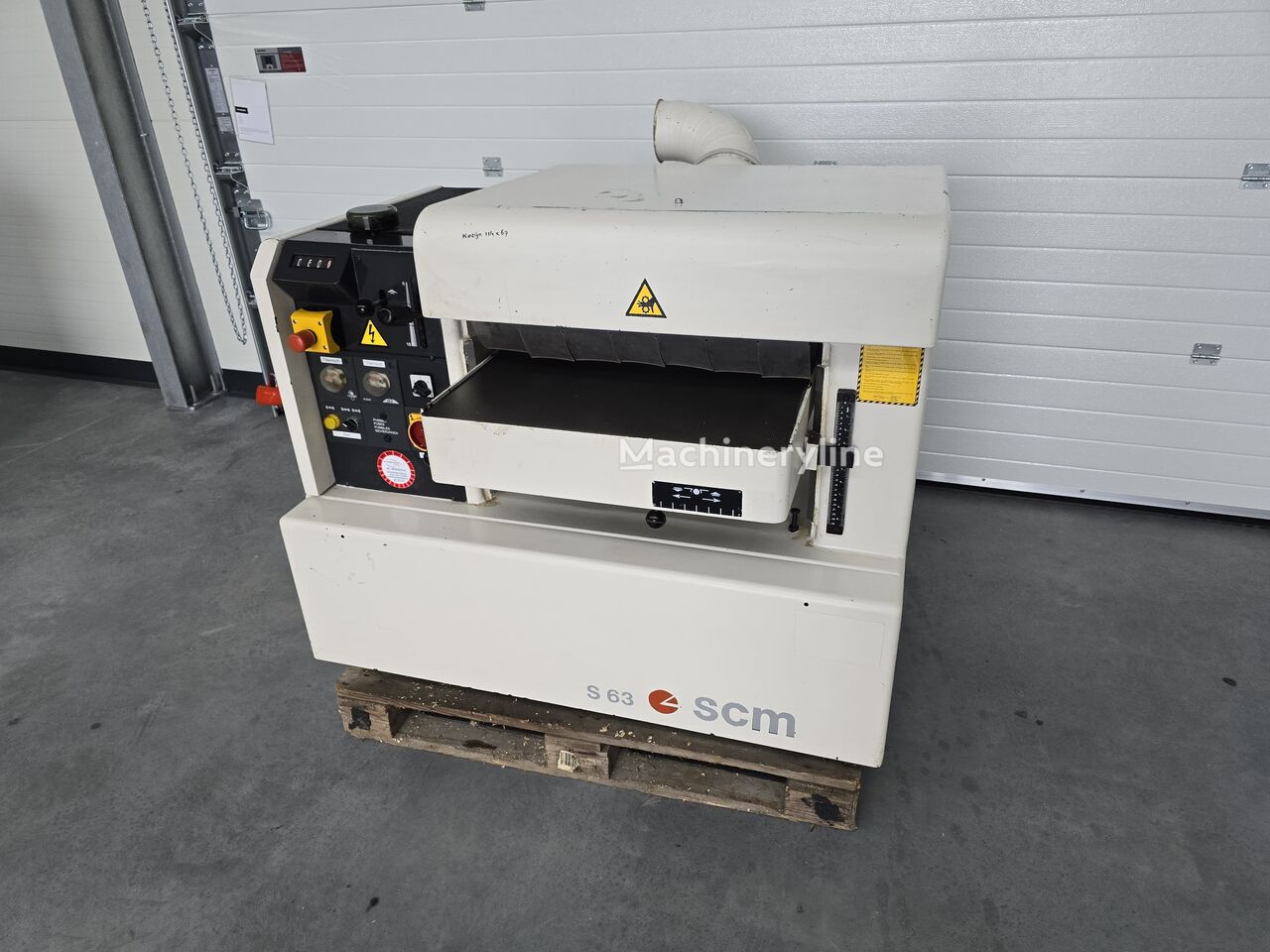 Raboteuse dégauchisseuse SCM S63B à vendre | Machineryline LU Raboteuse dégauchisseuse SCM S63B - Machineryline