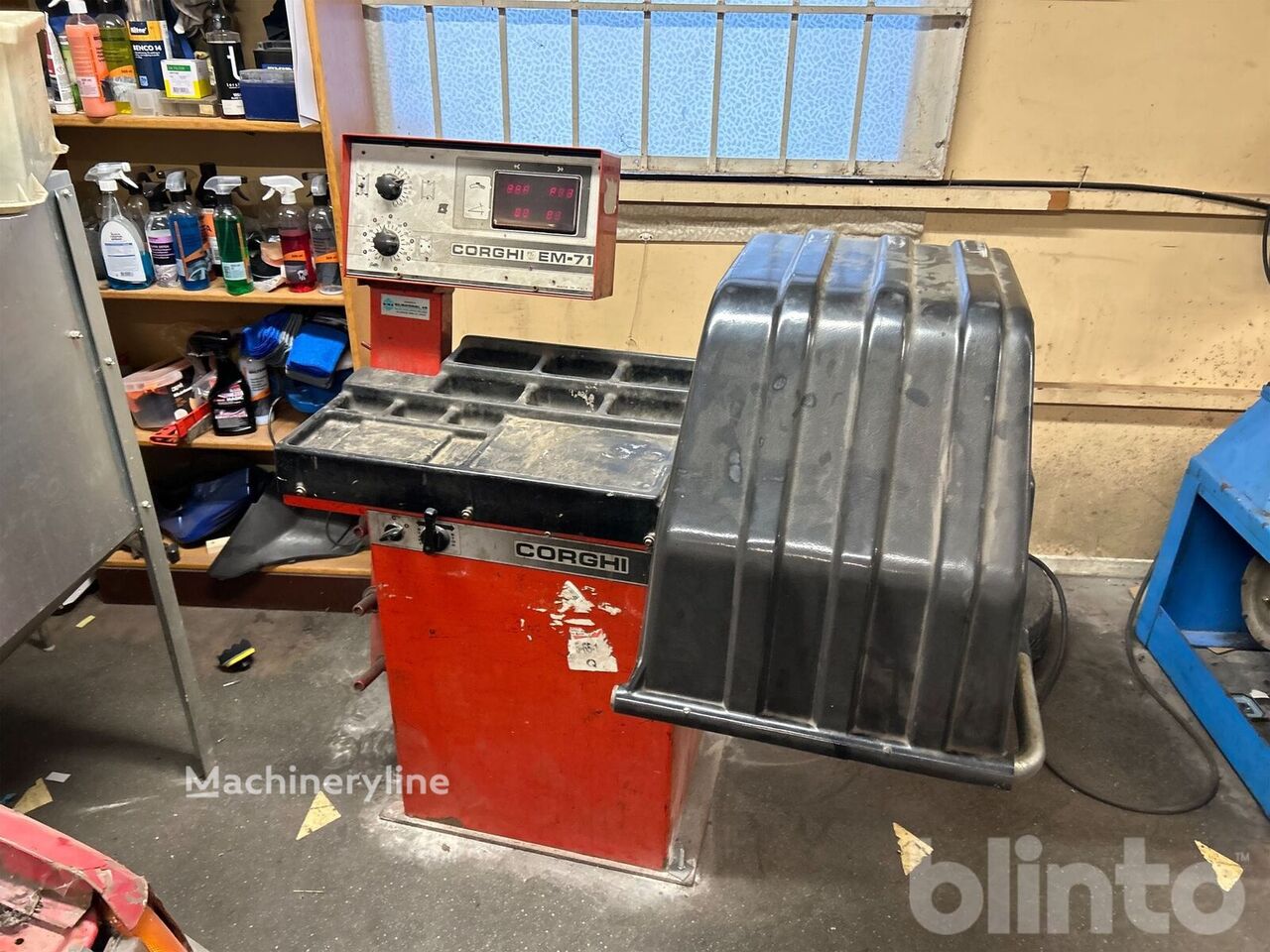 Rehvi tasakaalustuspink Corghi EM71 - Machineryline