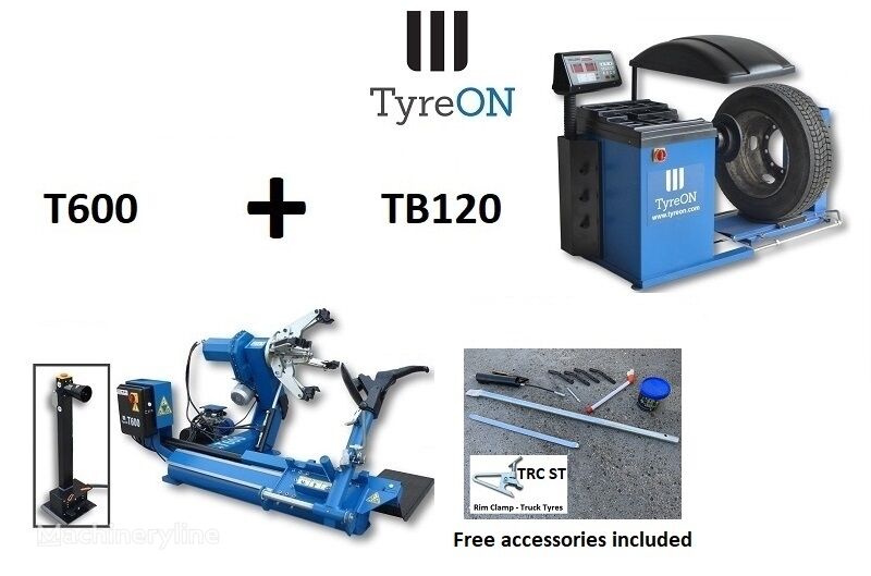 new TyreON ► 26 Inch truck tyre changer  + truck wheel balancer with wheel  tire changer