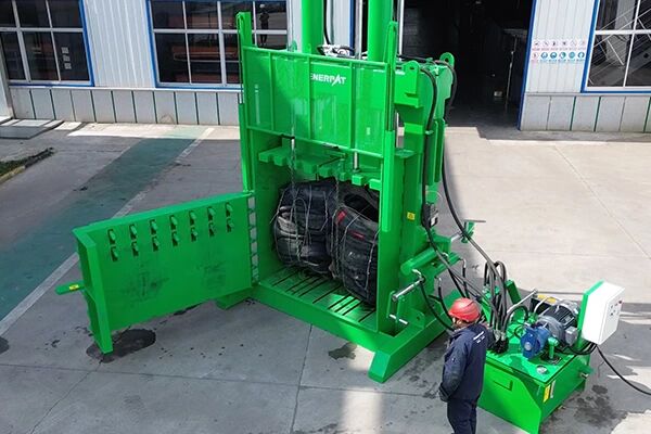 New Enerpat Scrap Tire Baler tire recycling machinery - Machineryline