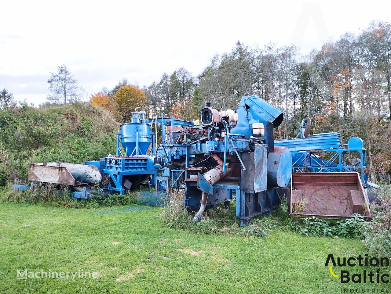 stroj na recyklaci pneumatik Tires/Plastic recycling line (Padangų/Plastiko utilizavimo linij