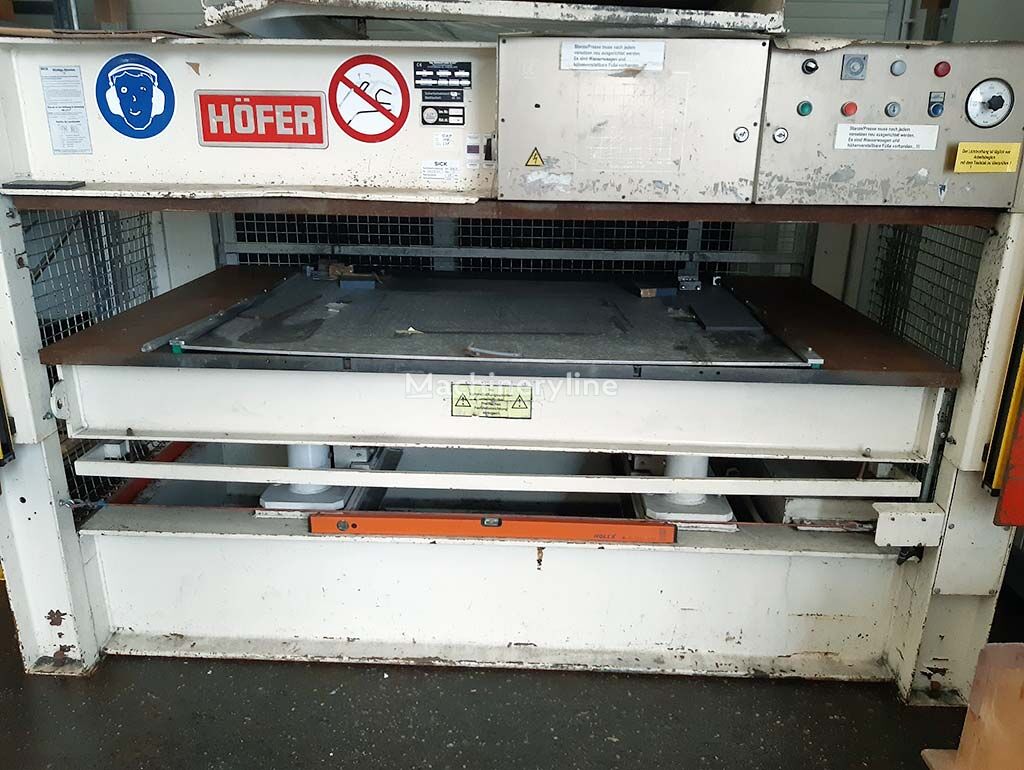 presse à placage HÖFER K50