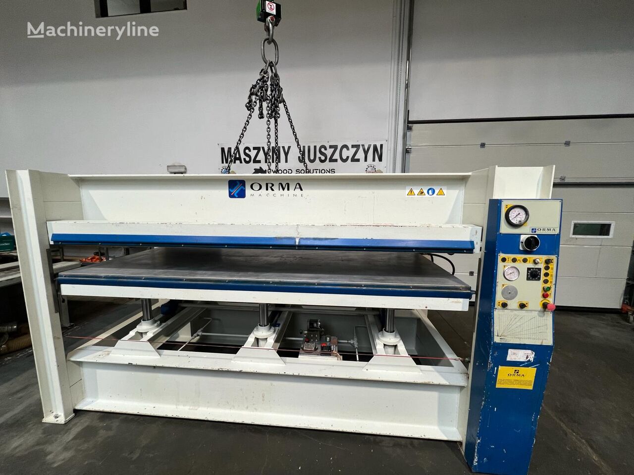 Prasa półkowa ORMA NPC 6/95 veneer press