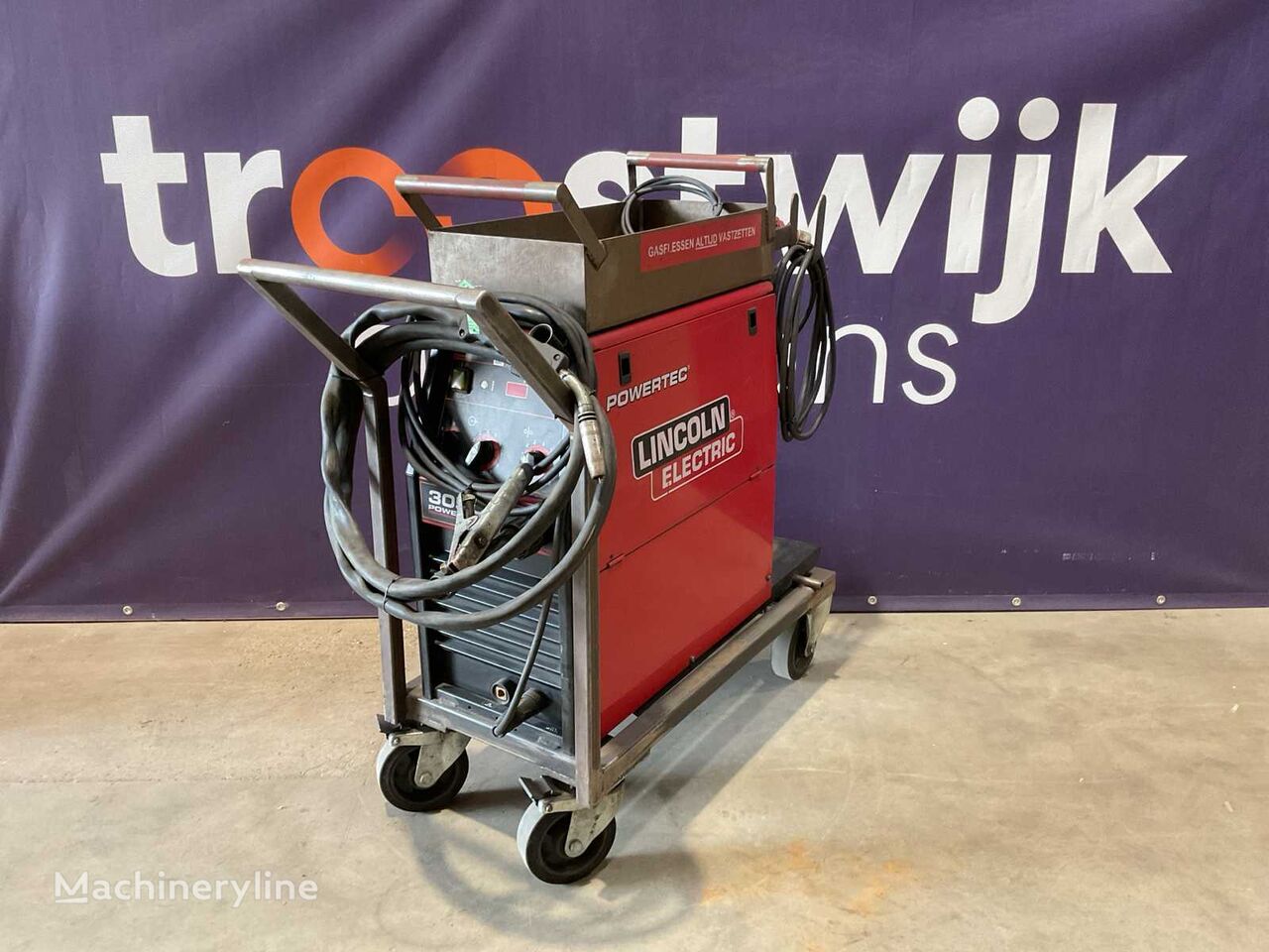 Lincoln Electric Powertec 305C 4x4 welding machine