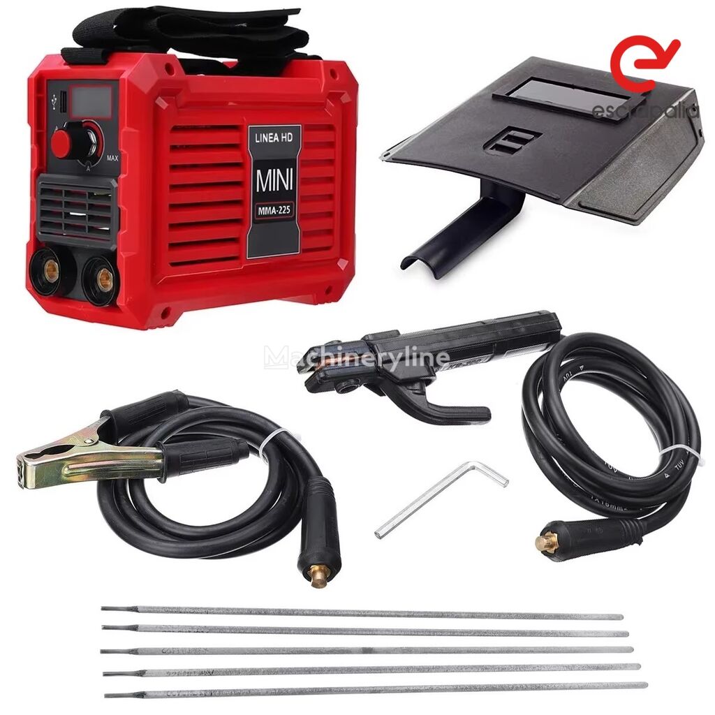 Soldador Mini-Inverter de 225A con Accesorios (Nuevo) welding machine