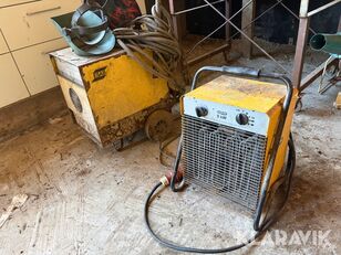 Svejsemaskine og varme blæser lasmachine