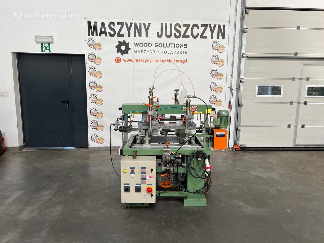 Wiertarka dwustronna oscylacyjna CAMAM MO-4A wood drilling machine