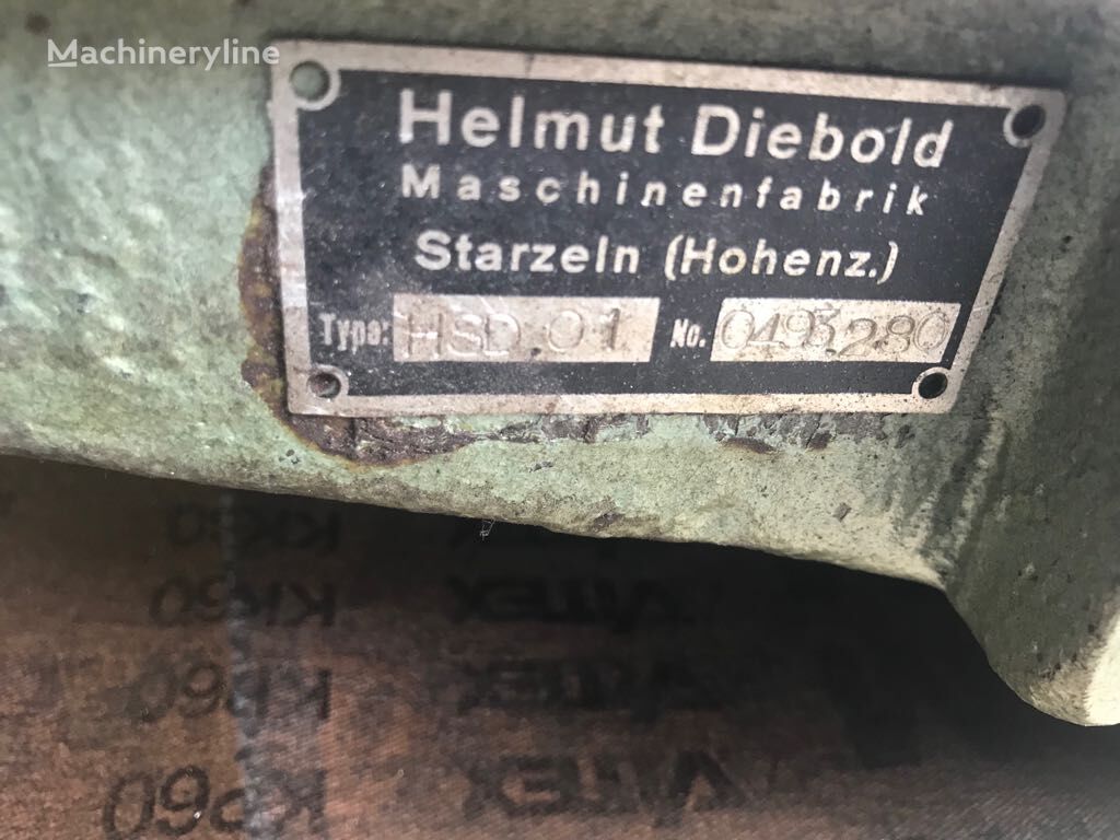 Helmut Diebold HSD01 träslipmaskin