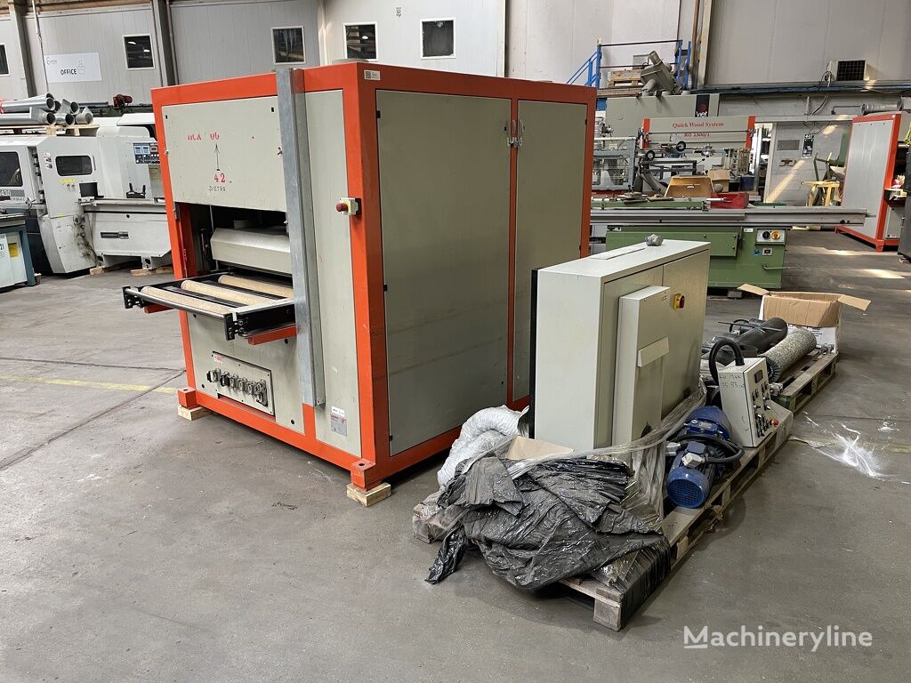 Quickwood Structuur borstelmachine, schuurmachine, Quickwood TUD 4-900 Rus wood grinding machine