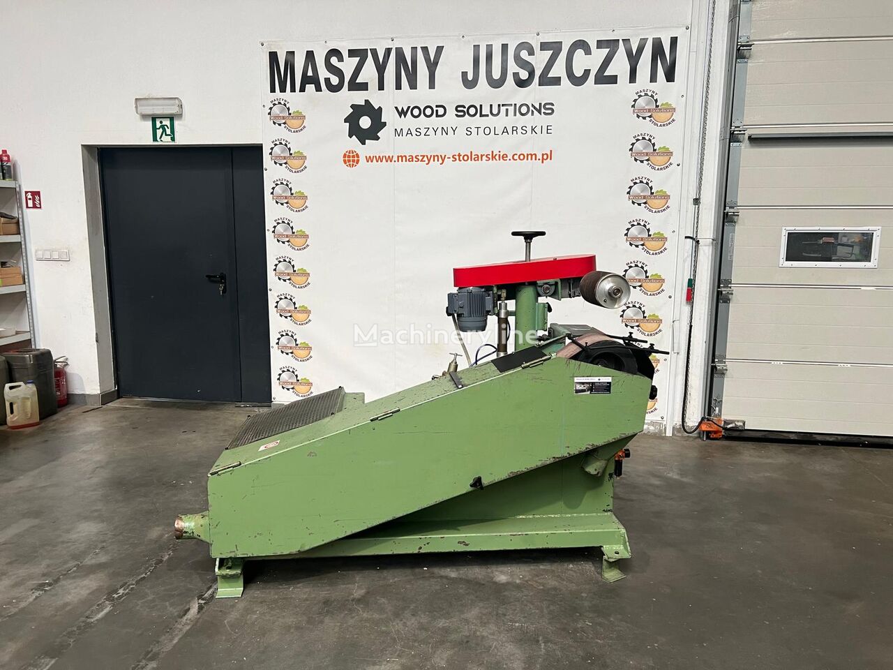 Szlifierka do elementów krzywoliniowych OMAB/Comec wood grinding machine