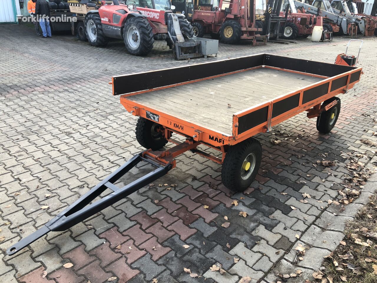 Mafi 1060- 2   V-3385 OK industrial trailer