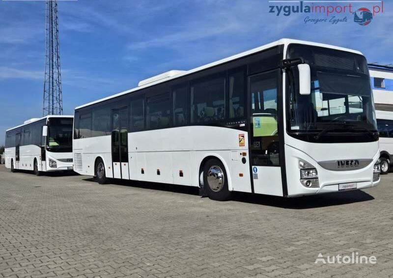 IVECO CROSSWAY/ PODWÓJNE SZYBY/ ROZKŁADANE FOTELE forstadsbuss