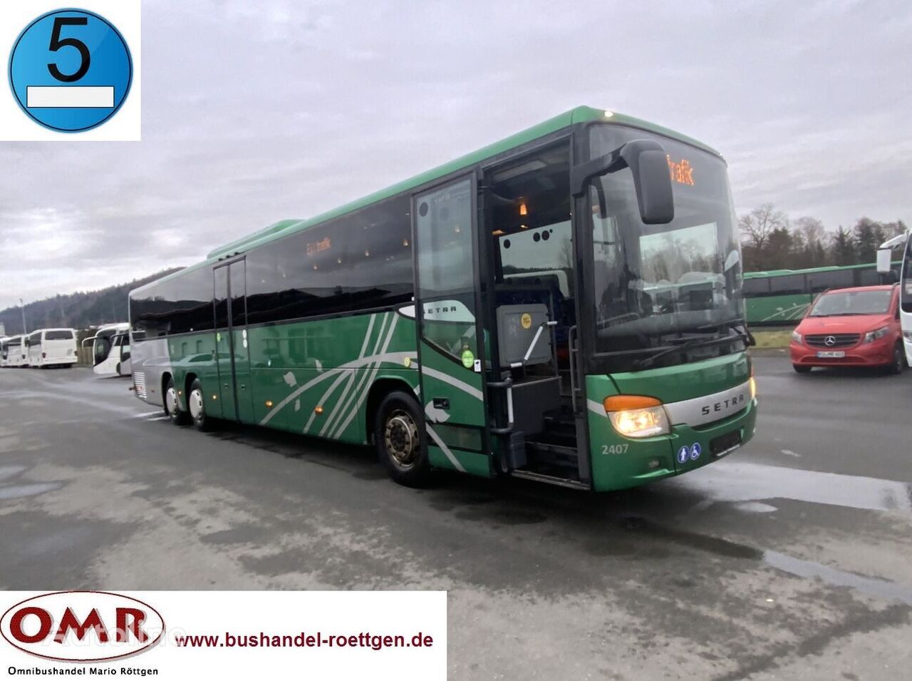 Setra S 417 şehirlerarası otobüs