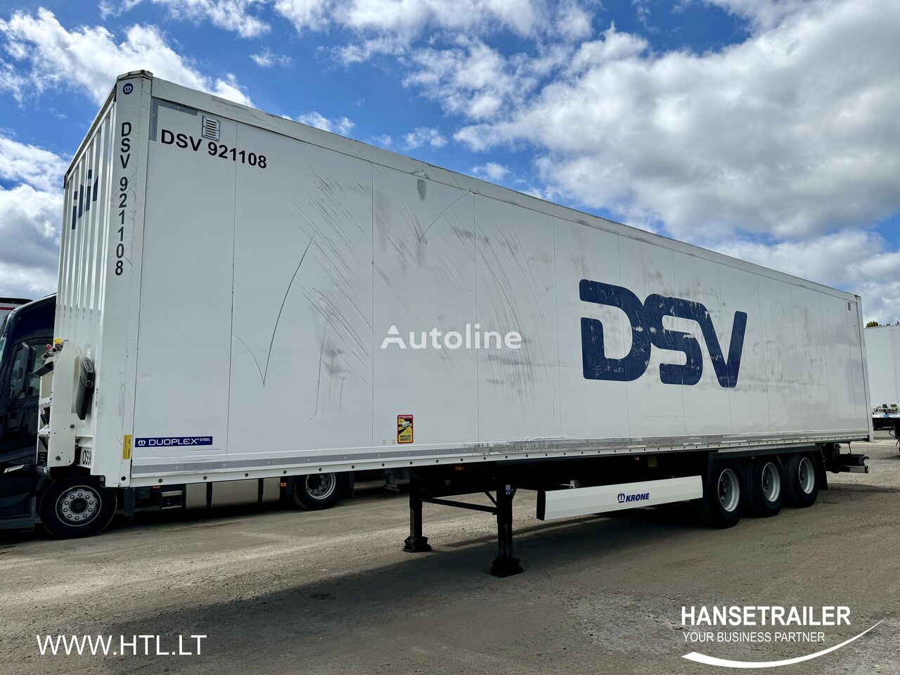 Krone SDR27 Double deck Doppelstock isothermal semi-trailer