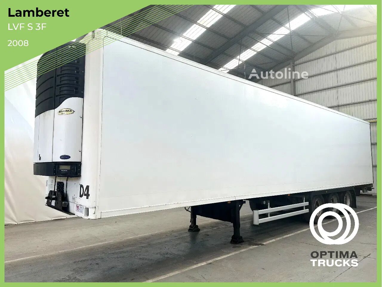 Купити ізотермічний напівпричіп Lamberet LVF S 3F | Autoline UA Ізотермічний напівпричіп Lamberet LVF S 3F - Autoline