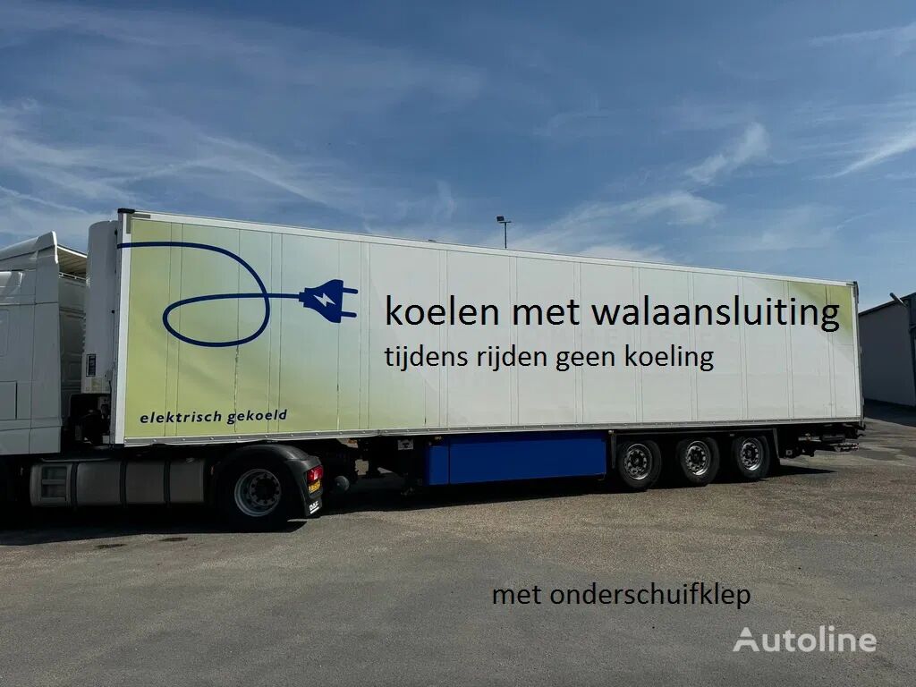 Schmitz Cargobull SKO 24 electrische koeler - as met dynamo, accupakket, zonnepane isothermal semi-trailer