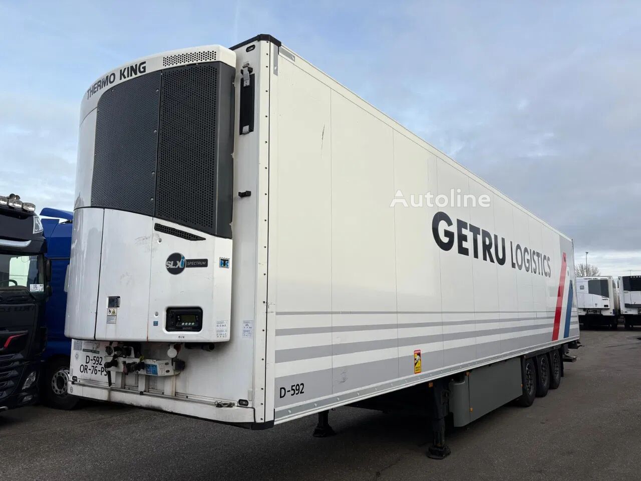Ισοθερμικό ημιρυμουλκούμενο Schmitz Cargobull Thermo King SLX Spectrum Multitemp, taillift LBW Disc Lift , 270 - Autoline