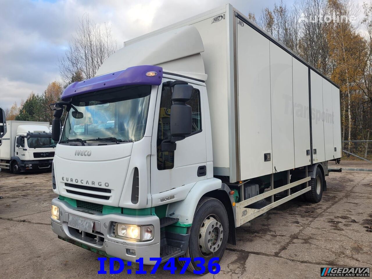 camion isotherme IVECO Eurocargo ML 180E28