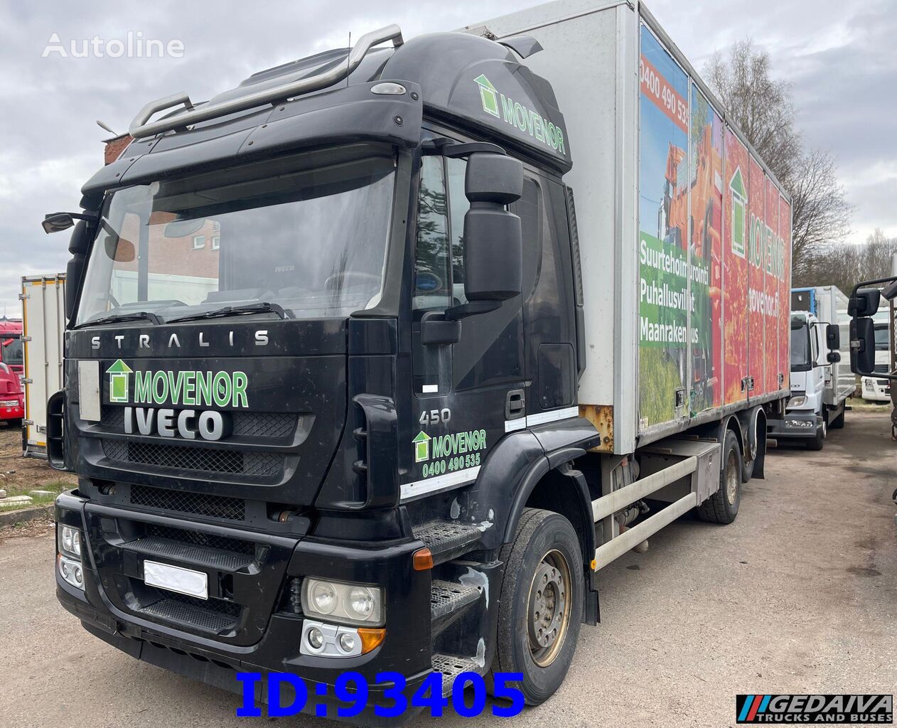 изотермический фургон IVECO Stralis 450 6x2 Euro 5