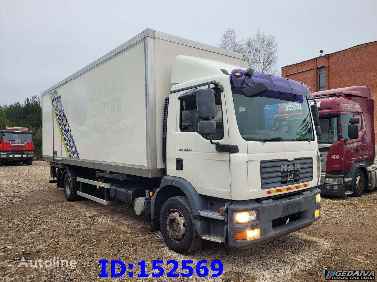 изотермический фургон MAN TGM 15.240 Manual