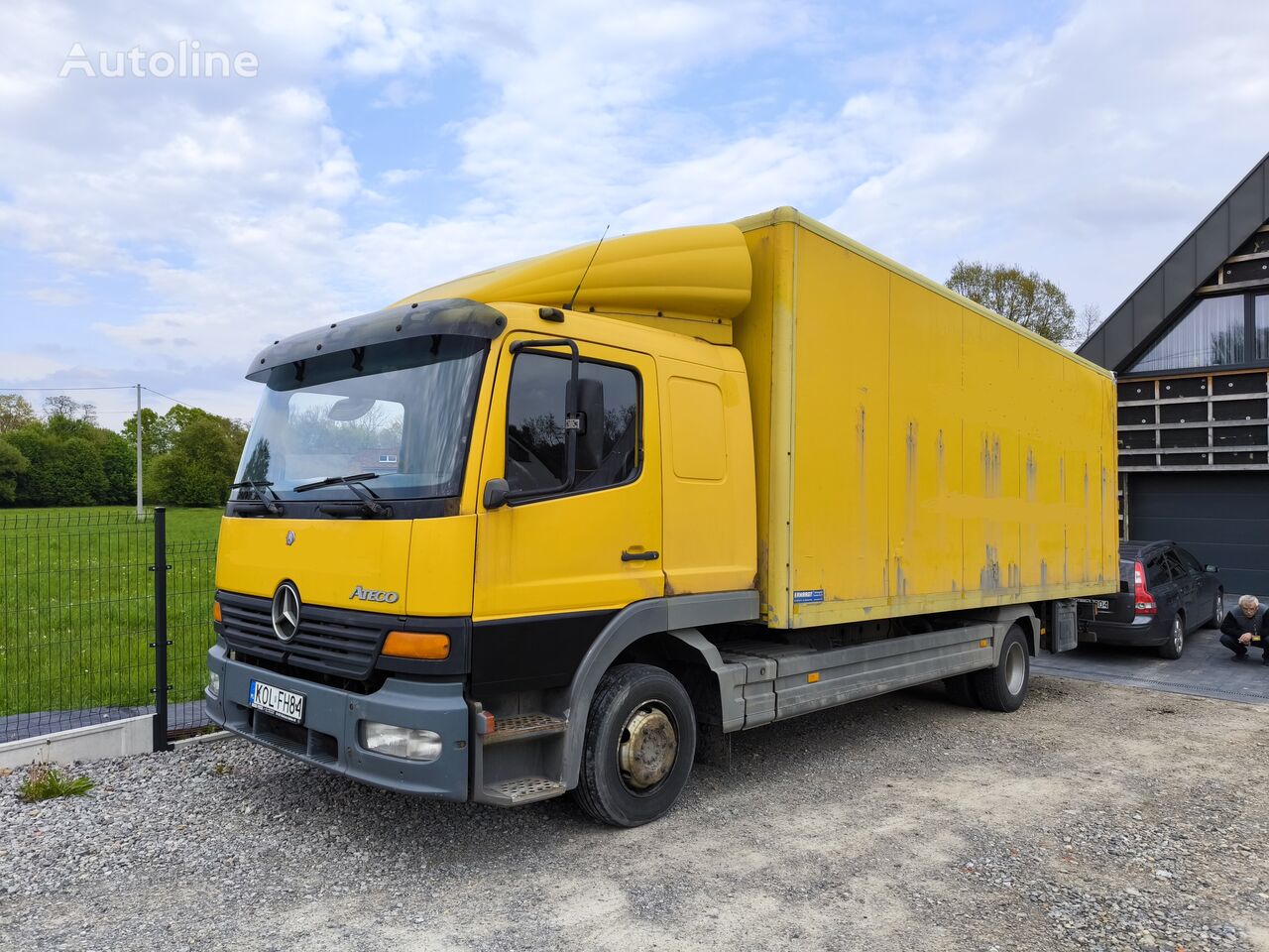 Mercedes-Benz Atego 1224 isotermisk lastbil