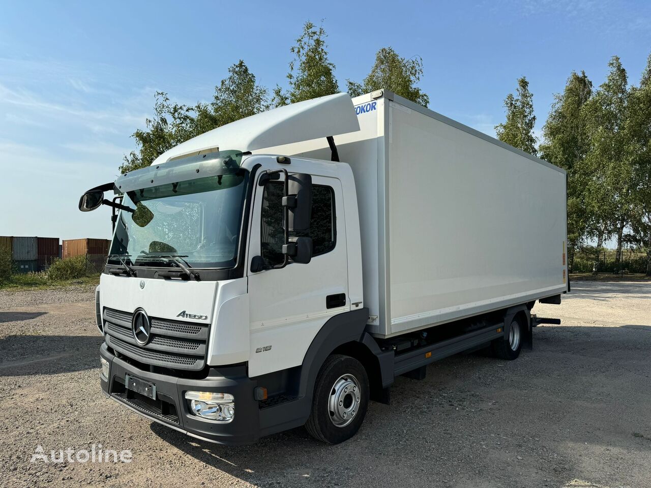 Mercedes-Benz Atego 818L isothermal truck