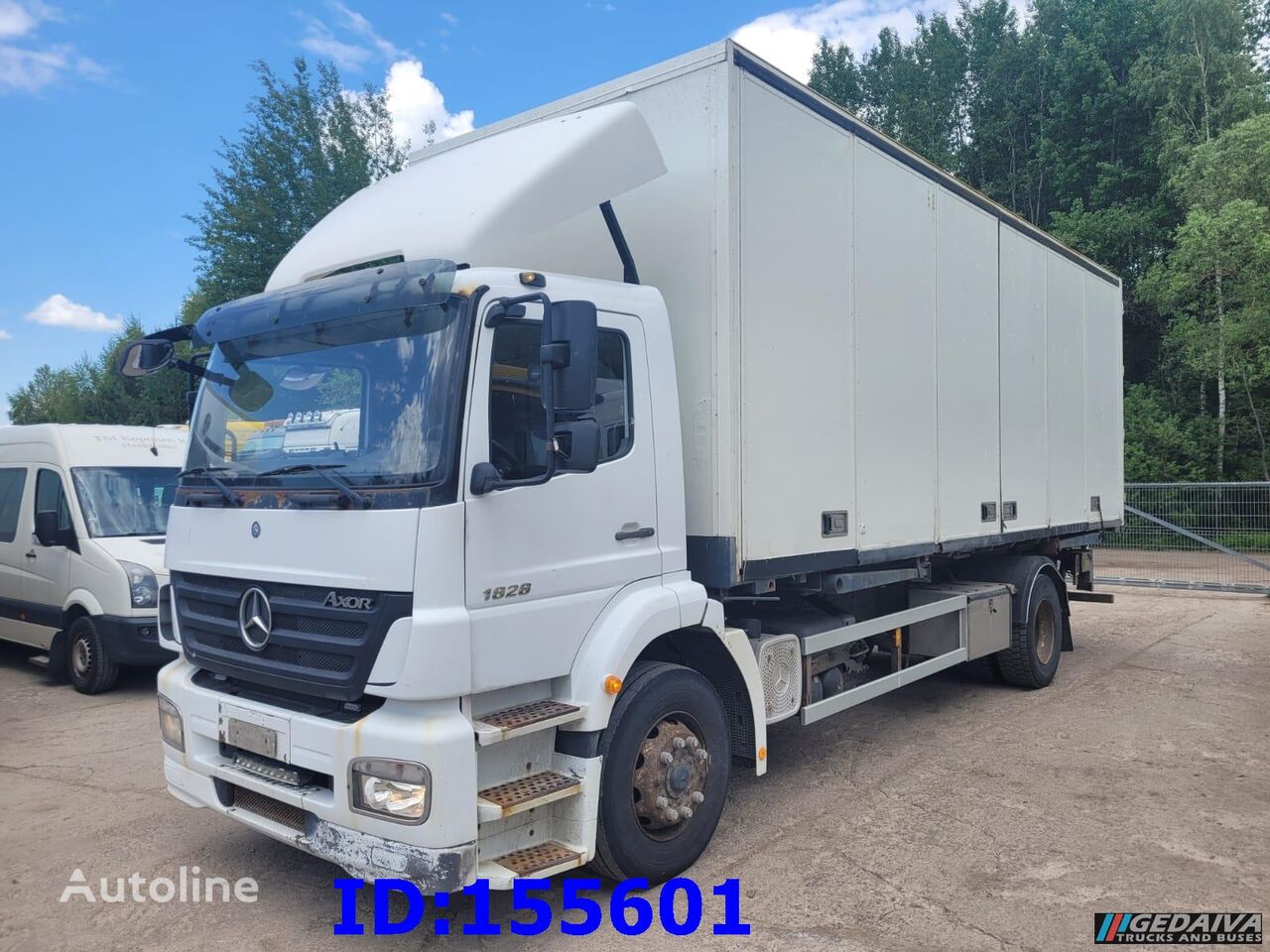 Mercedes-Benz Axor 1828 Manual izotermiska kravas automašīna