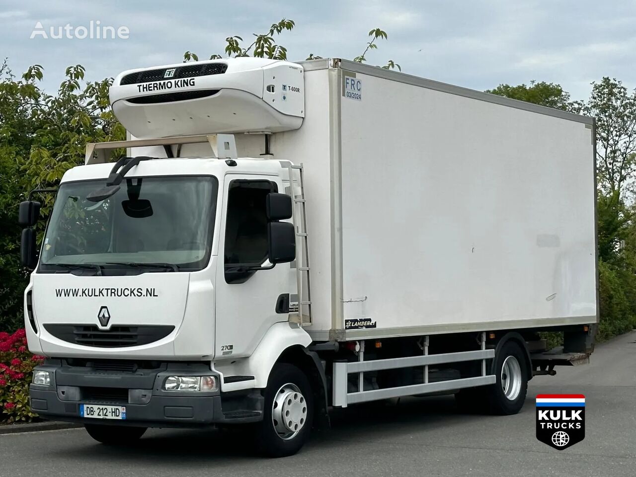 изотермический фургон Renault MIDLUM 270 DXI / THERMOKING T600R LAMBERET