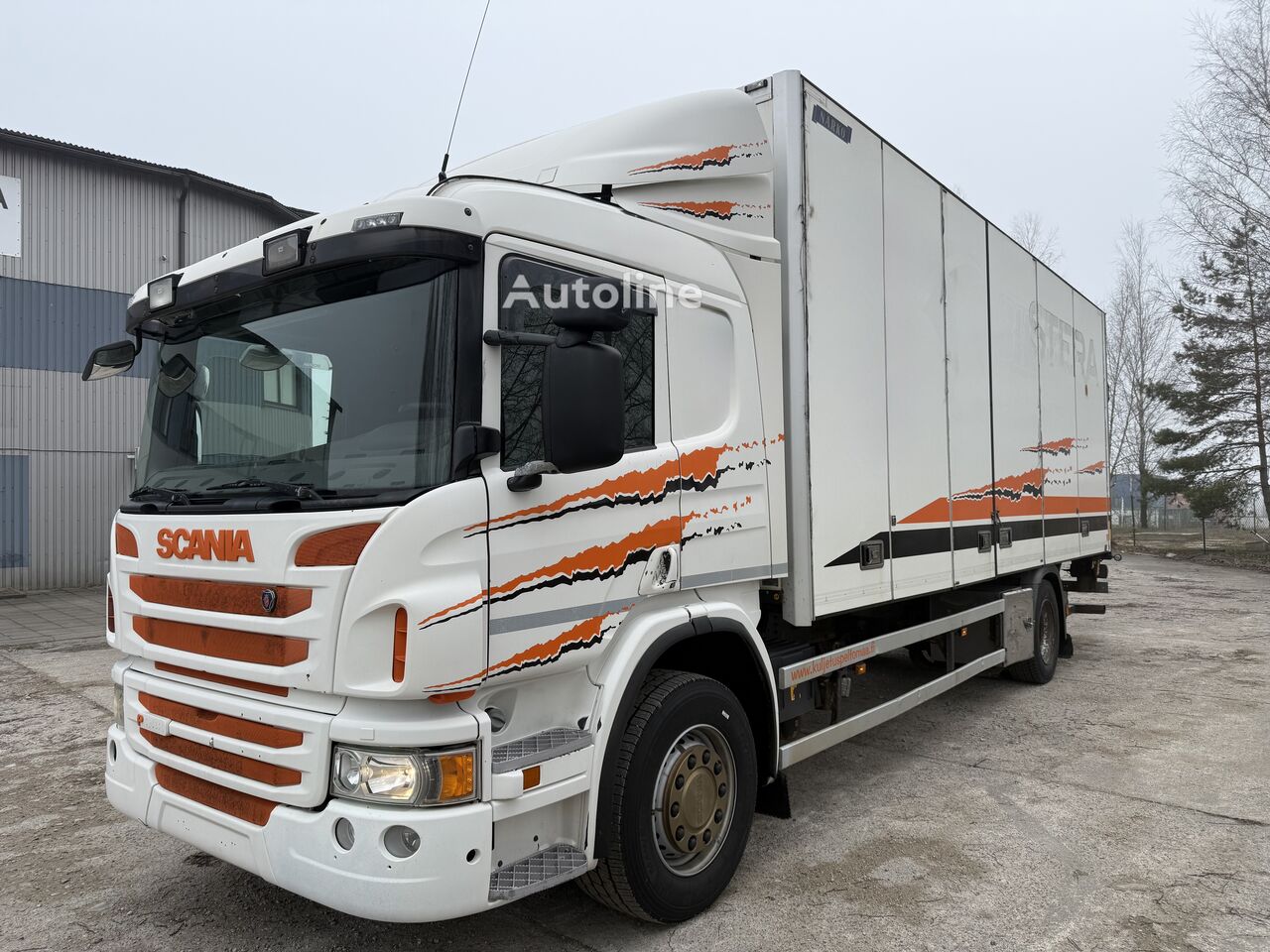 Scania P280 / Open side box Isotherm LKW - Autoline