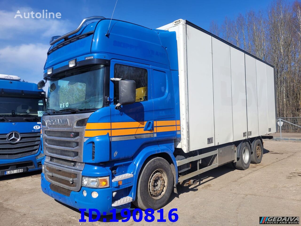 изотермический фургон Scania R500 6x2 Euro5