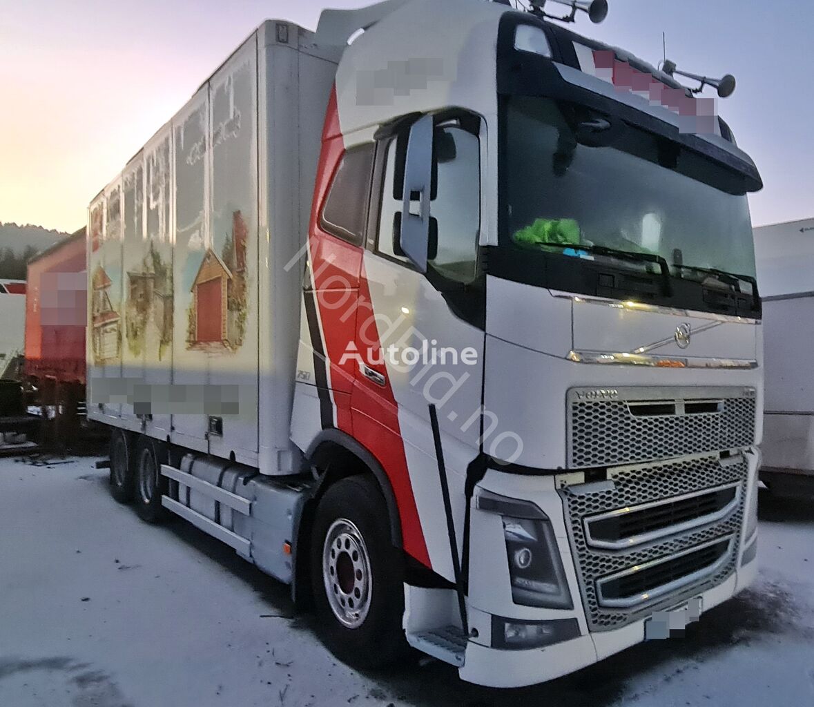 xe tải bảo ôn Volvo FH16 700 *6x2 *CHASSIS / BOX *RETARDER *ISOTHERMAL *SIDE OPEN