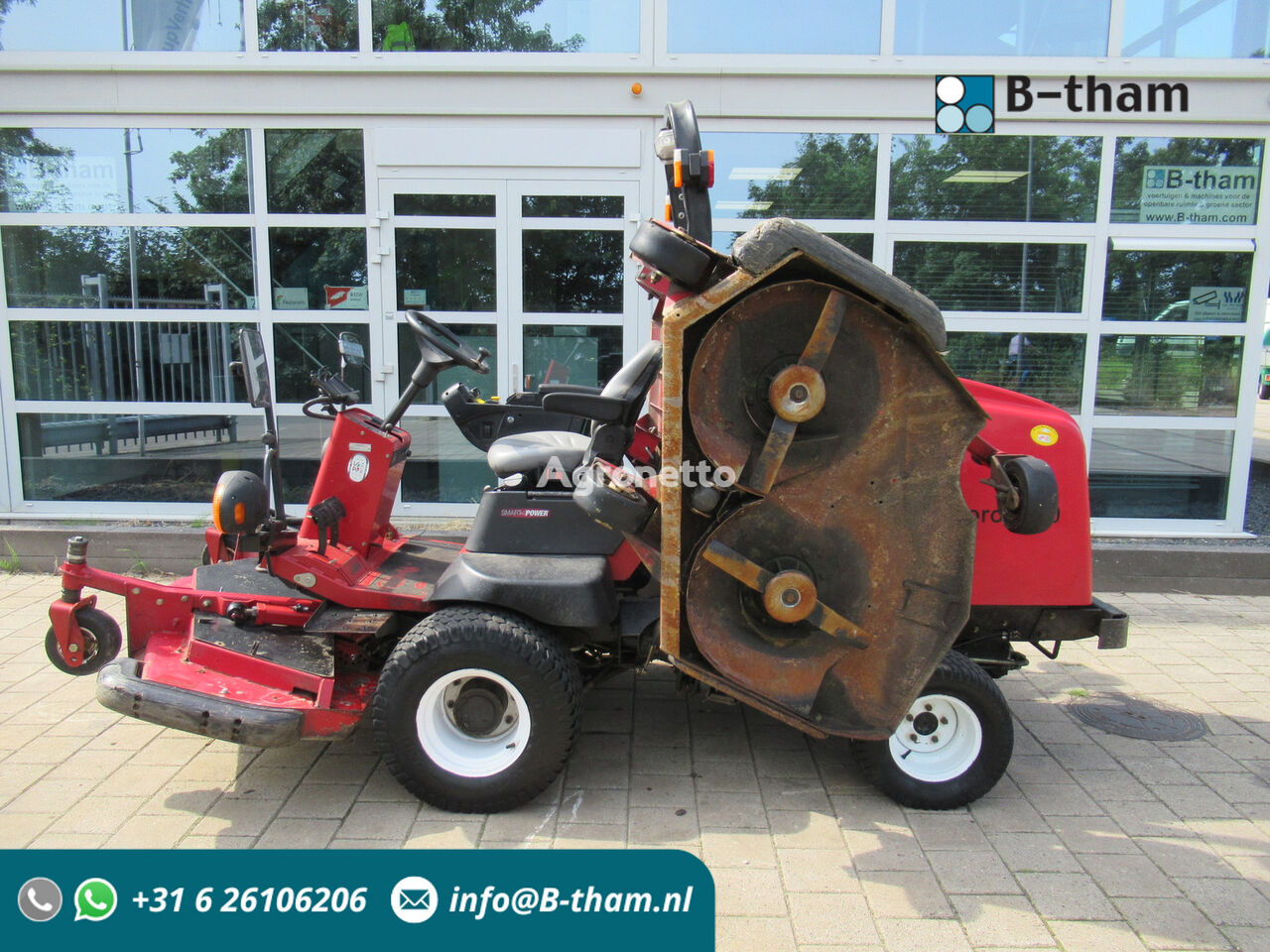 جزازة العشب Toro Groundsmaster 4000-d 4WD 3-D cirkelmaaier