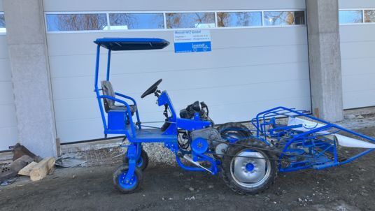 Bündelmäher lawn tractor