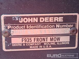 Trator corta-relva John Deere F935 a venda - Imagem 33 | Agroline MZ Trator corta-relva John Deere F935 | Imagem 33 - Agroline