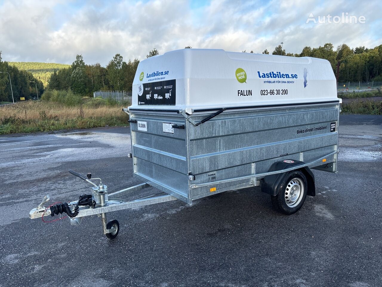 Brenderup LV0750 light trailer