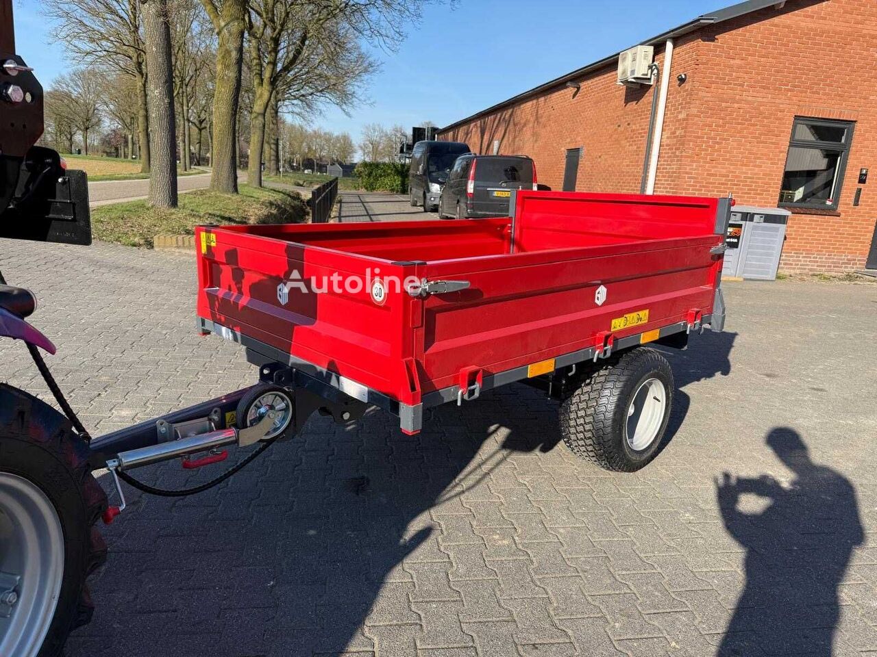 Rơ moóc hạng nhẹ GM Garmech 2,5 ton - Autoline