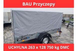 nowa przyczepa lekka Lorries Przyczepka samochodowa lekka uchylna 263 x 128 750 kg Stelaż pla