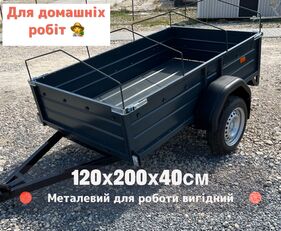 нов ремарке за кола ПГМФ "Палич" Z02012 (ПГМФ 8302) (Хамер) 2х1,2х0,4  сірий