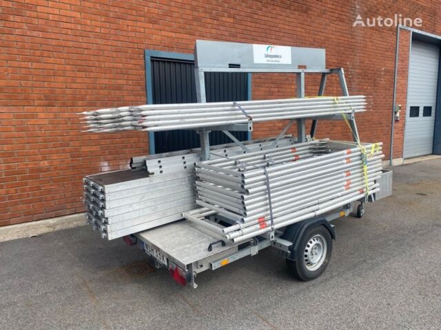 مقطورة لسيارة الركاب Scaffolding trailer with 60m² Scaffold