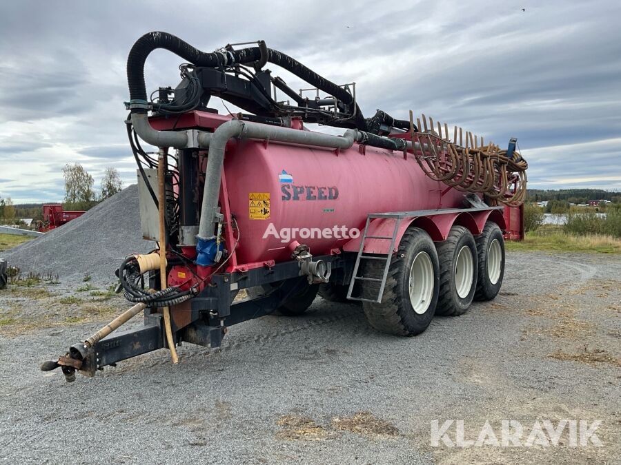 Speed 18m3 liquid manure spreader