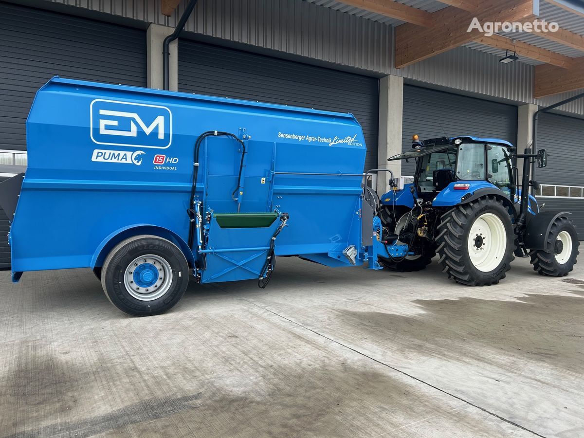 neuer Euromilk Puma 15 HD-Horizontalmischer Futtermischwagen