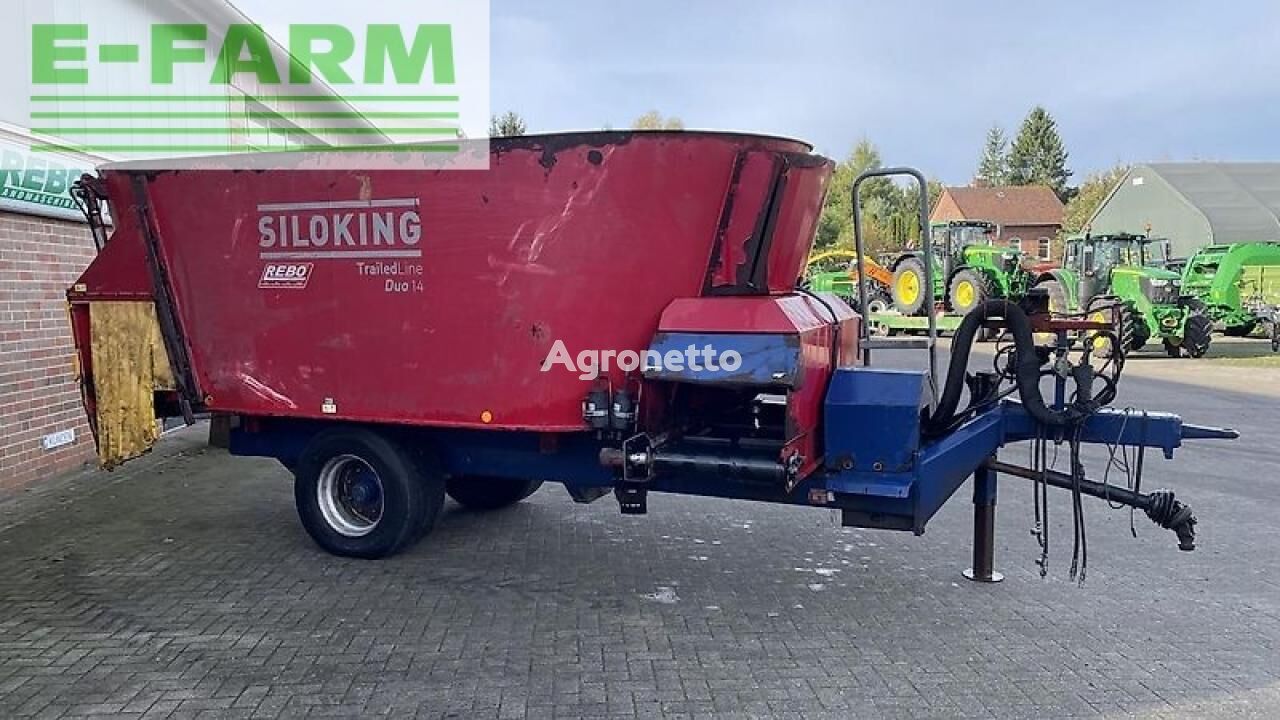 siloking duo 14cbm-t feed mixer