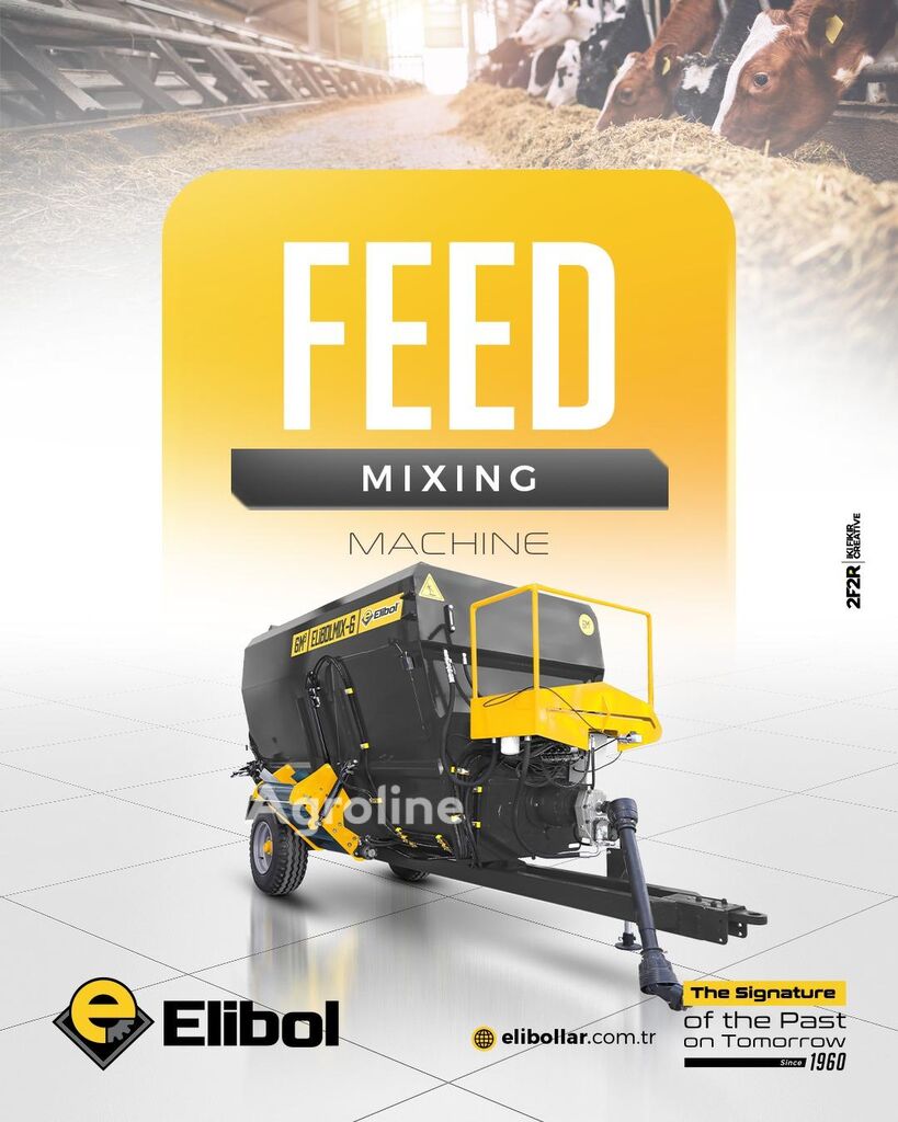 Mixer de furaje orizontal Elibol nou - Agroline
