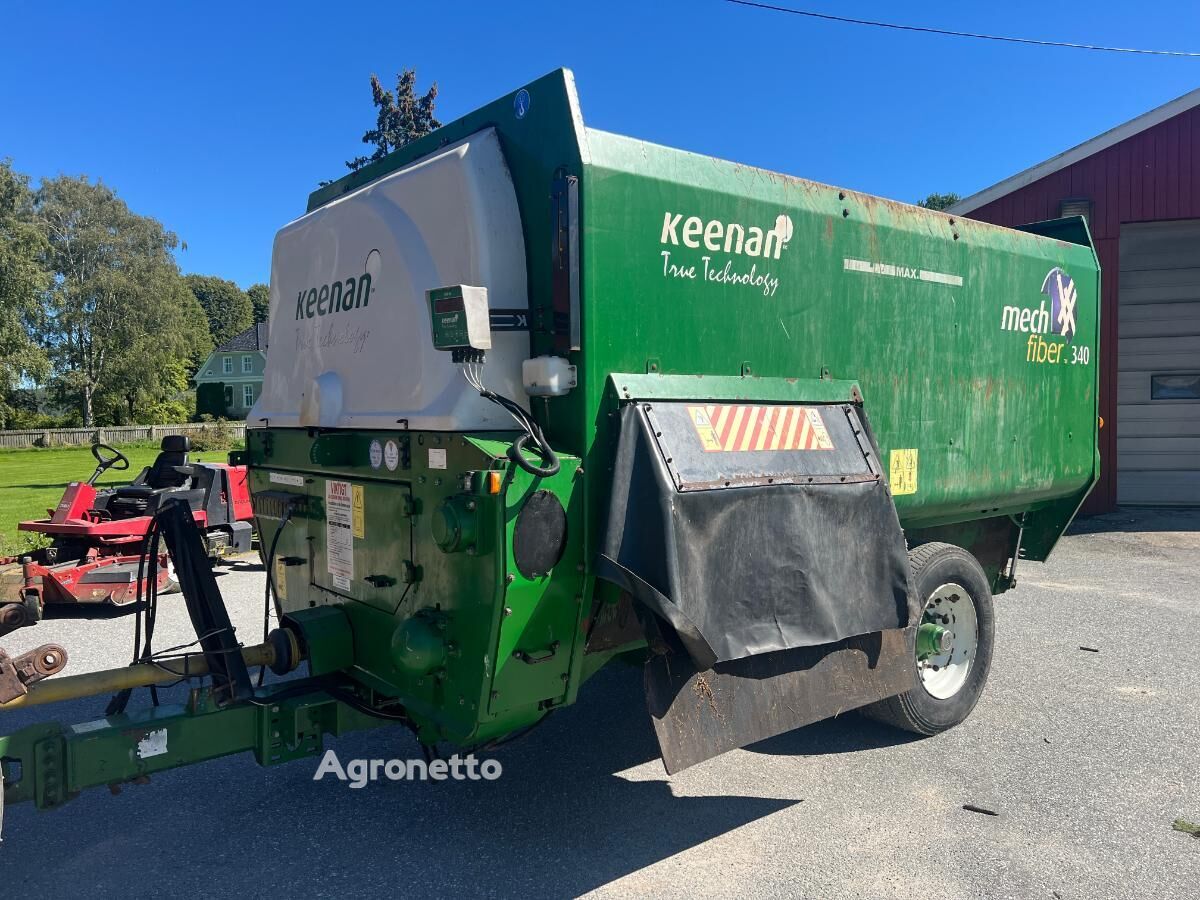 Keenan mech fiber 340 fullforvogn horizontal feed mixer